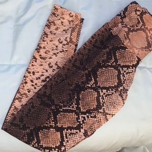 BOOTY By Brabants snake skin leggings